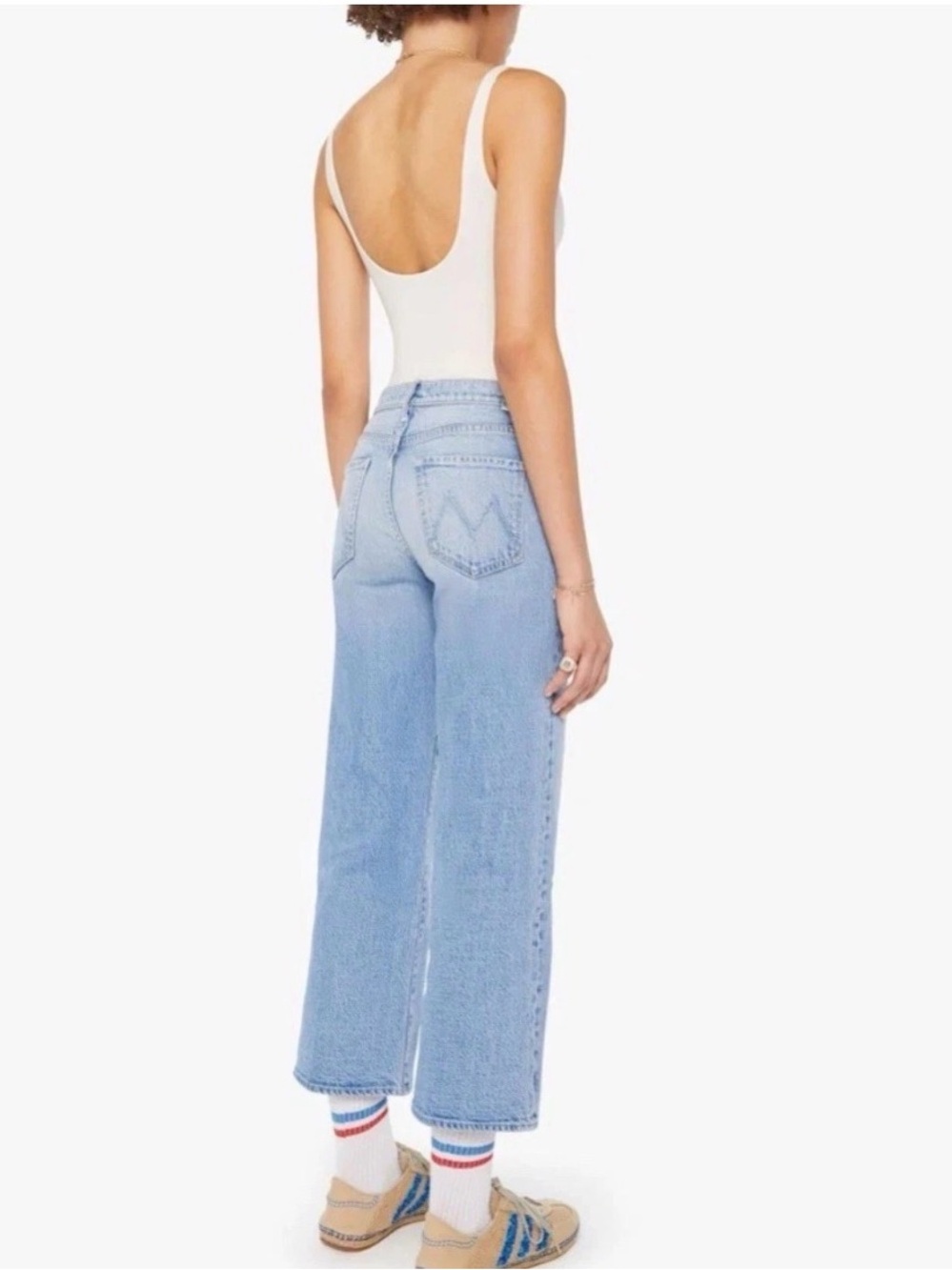 Mother Jeans The Maven Ankle Mid Rise Size 28 in Magic School Bus New With Tags - Picture 10 of 10